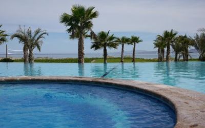 Paraiso del Mar in La Paz: jacuzzi, pool and ocean view